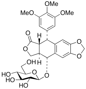 Podophyllotoxin 4-O-Glucoside