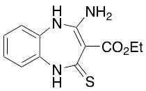 4-Amino-2,5-dihydro-2-thioxo-1H-1,5-benzodiazepine-3-carboxylic Acid Ethyl Ester