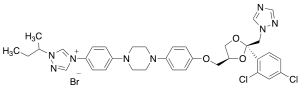Deoxo Anhydro Itraconazole Bromide