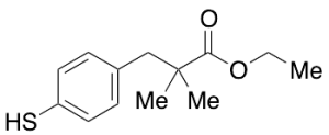 Ethyl 2,2-Dimethyl-3-(4-mercaptophenyl)propionate