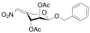 Benzyl 2,3-Di-O-acetyl-4-deoxy-4-C-nitromethylene-Beta-D-arabinopyranoside