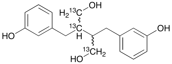 rac Enterodiol-13C3