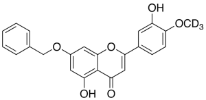 7-O-Benzyldiosmetine-d3