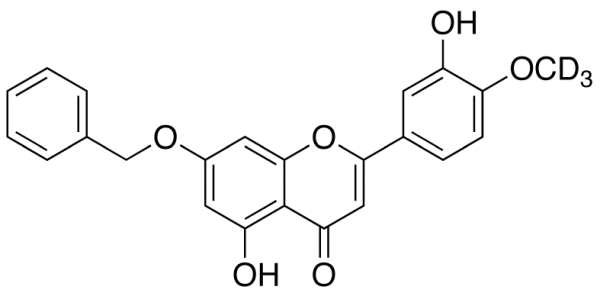 7-O-Benzyldiosmetine-d3