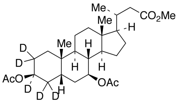 3beta,7beta-Di-O-acetyl 24-Nor 3beta-Ursodeoxycholic Acid-d5 Methyl Ester