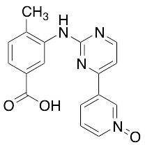 4-Methyl-3-[[4-(3-pyridinyl)-2-pyrimidinyl]amino]-benzoic Acid N-Oxide