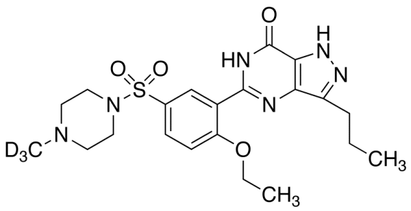 Pyrazole N-Demethyl Sildenafil-d3