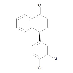 (4S)-(3',4'-Dichlorophenyl)-3,4-dihydro-2H-naphthalen-1-one