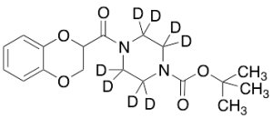 4-Boc-1-(1,4-benzodioxan-2-ylcarbonyl)piperazine-d8