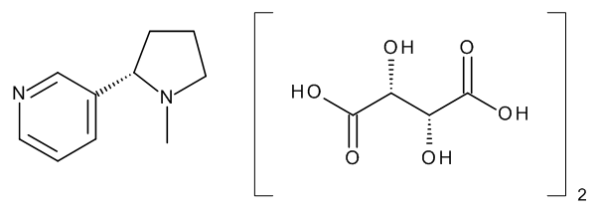 (-)-Nicotine Ditartrate