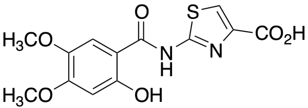 2-[(2-Hydroxy-4,5-dimethoxybenzoyl)amino]-4-thiazolecarboxylic Acid (>90%)
