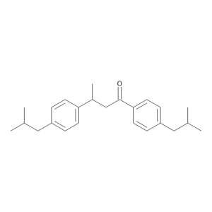 (3RS)-1,3-Bis[4,-2-(methylpropyl)phenyl]butan-1-one