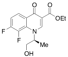 (S)-7,8-Difluoro-1-(1-hydroxypropan-2-yl)-4-oxo-1,4-dihydroquinoline-3-carboxylic Acid Ethyl Ester