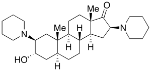 2Beta,16Beta-Dipiperidino-5Alpha-androstan-3Alpha-ol-17-one