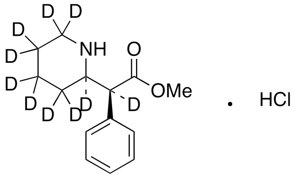 rac-erythro Methylphenidate-d10 Hydrochloride (d10 Major)