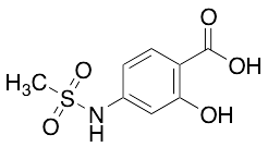 2-Hydroxy-4-methanesulfonamidobenzoic Acid