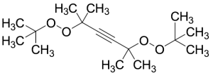 2,5-Bis(tert-butylperoxy)-2,5-dimethyl-3-hexyne (technical grade, stabilized with 40-60% CaCO3)