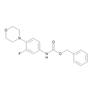 [3-Fluoro-4-(4-morpholinyl)phenyl]carbamic Acid Phenylmethyl Ester