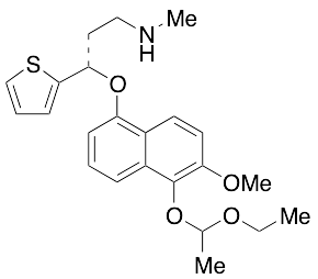 5-(2-Ethoxy)ethoxy-6-methoxy Duloxetine