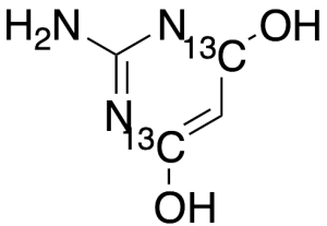 2-Amino-4,6-dihydroxypyrimidine-13C2