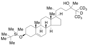 3-O-tert-Butyldimethylsilyl-24-methyl-cholest-5-ene-3,24-diol-d7