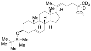 3-tert-Butyldimethylsilyl-20-dehydro Cholesterol-d7