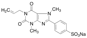 1-Allyl-3,7-dimethyl-8-p-sulfophenylxanthine Sodium Salt