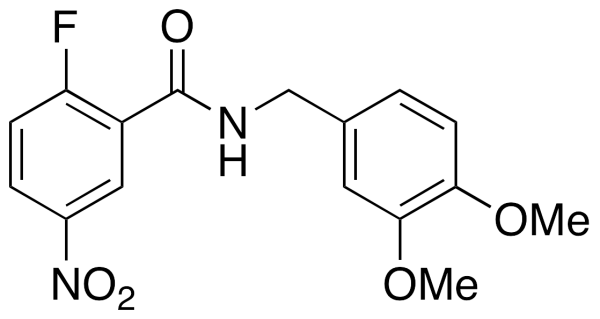 N-(3,4-Dimethoxybenzyl)-2-fluoro-5-nitrobenzamide
