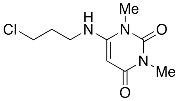 6-(3-Chloropropylamino)-1,3-dimethyl-2,4(1H,3H)-pyrimidinedione