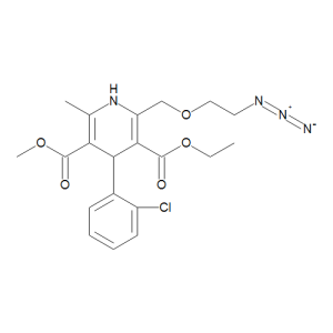 2-[(2-Azidoethoxy)methyl]-4-(2-chlorophenyl)-3-ethoxycarbonyl-5-methoxycarbonyl)-6-methyl-1,4-dihydropyridine