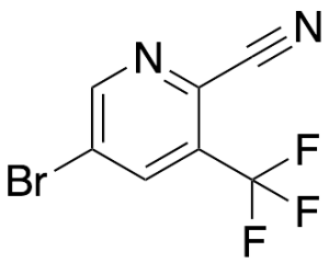 5-Bromo-2-cyano-3-(trifluoromethyl)pyridine