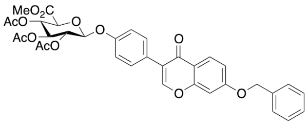 7-O-Benzyl Daidzein 4’-Tri-O-acetyl-Beta-D-glucuronic Acid Methyl Ester