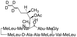 Acetyl Voclosporin-d4 (Major, ~85%)