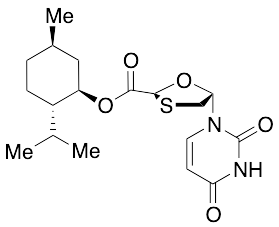 (2R,5S)-5-(3,4-Dihydro-2,4-dioxo-1(2H)-pyrimidinyl)-1,3-oxathiolane-2-carboxylic Acid  (1R,2S,5R)-5-Methyl-2-(1-methylethyl)cyclohexyl Ester