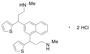 3,3'-(Naphthalene-1,3-diyl)bis(N-methyl-3-(thiophen-2-yl)propan-1-amine) Dihydrochloride