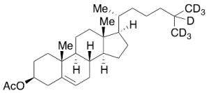 Cholesterol 3-Acetate-d7