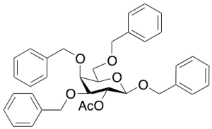 Benzyl 2-O-Acetyl-3,4,6-Tri-O-benzyl-Beta-D-galactopyranoside