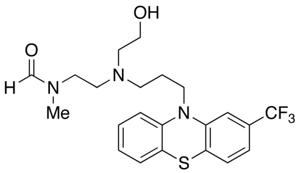 N-[N’-Hydroyethyl-N’-[3-[2-(trifluoromethyl)-10H-phenothiazin-10-yl]propyl]-2-ethylamine]-N-methyl-formamide
