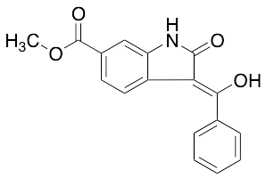 (Z)-Methyl 3-(hydroxy(phenyl)methylene)-2-oxoindoline-6-carboxylate