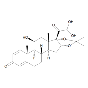 (11b,16a)-9-Fluoro-11,21,21-trihydroxy-16,17-[(1-methylethylidene)bis(oxy)]pregna-1,4-diene-3,20-dione