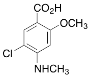 5-Chloro-2-methoxy-4-methylaminobenzoic Acid