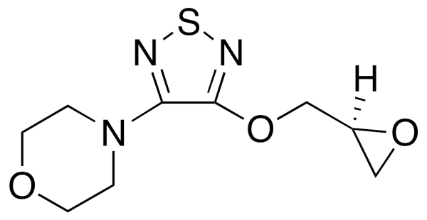 (S)-4-[4-(Oxiranylmethoxy)-1,2,5-thiadiazol-3-yl]morpholine