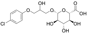Chlorphenesin 1-beta-D-Glucuronic Acid