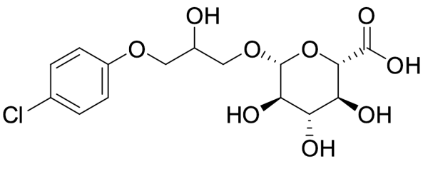 Chlorphenesin 1-beta-D-Glucuronic Acid