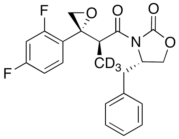 (4S)-3-[(2R)-2-[(2R)-2-(2,4-Difluorophenyl)oxiranyl]-1-oxopropyl]-4-benzyl-2-oxazolidinone-d3