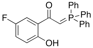 1-(5-Fluoro-2-hydroxyphenyl)-2-(triphenylphosphoranylidene)ethanone