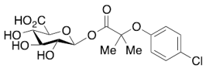 Clofibric Acid Acyl-Beta-D-glucuronide (90%)