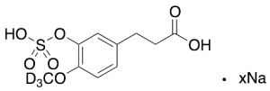 Dihydro Isoferulic Acid-d3 3-O-Sulfate Sodium Salt