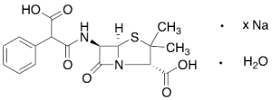 Carbenicillin Sodium Monohydrate (~80%)