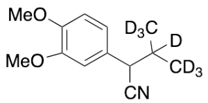 3,4-Dimethoxy-Alpha-(1-methylethyl-d7)benzeneacetonitrile